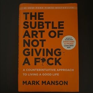 The Subtle Art of Not Giving a F*ck Book